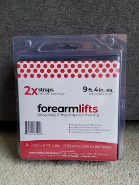 Forearmlifts Heavy Duty Lifting 2X Straps - Appliance Furniture